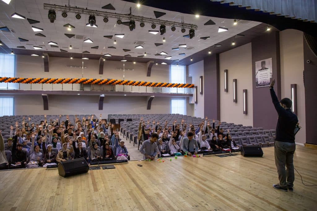 Первое мероприятие по командообразованию в акселераторе